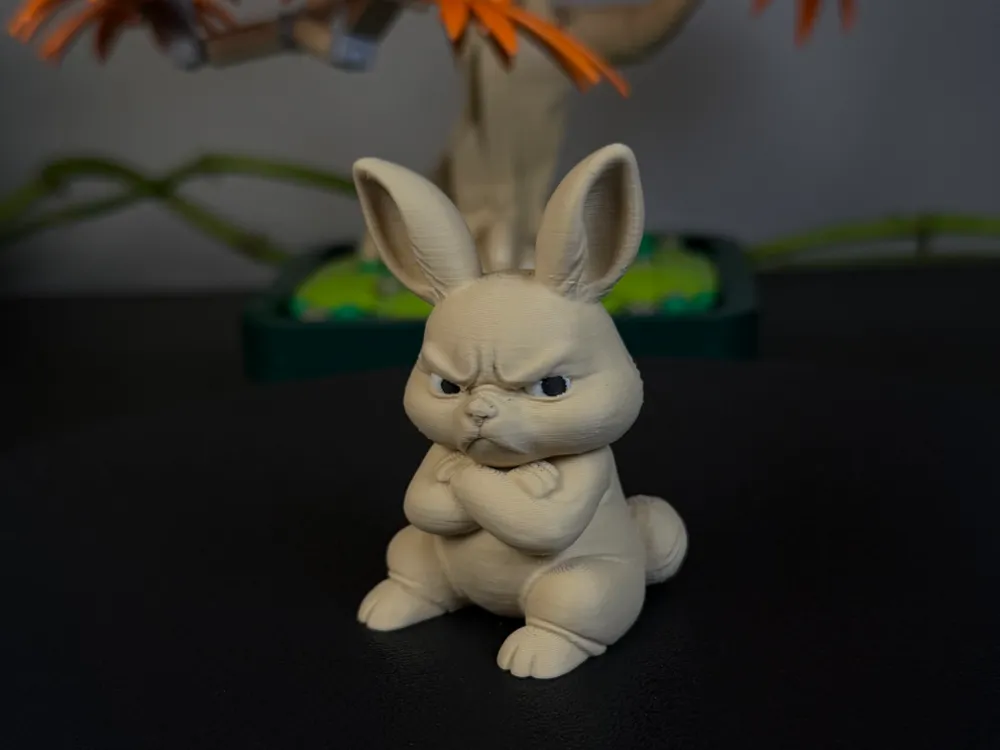 angry rabbit - Free 3D Print Model - MakerWorld
