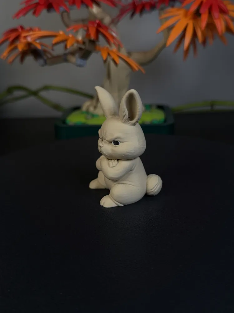 angry rabbit - Free 3D Print Model - MakerWorld