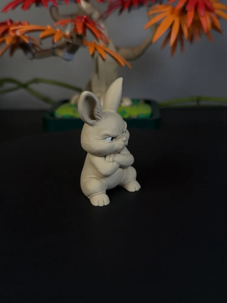 angry rabbit - Free 3D Print Model - MakerWorld