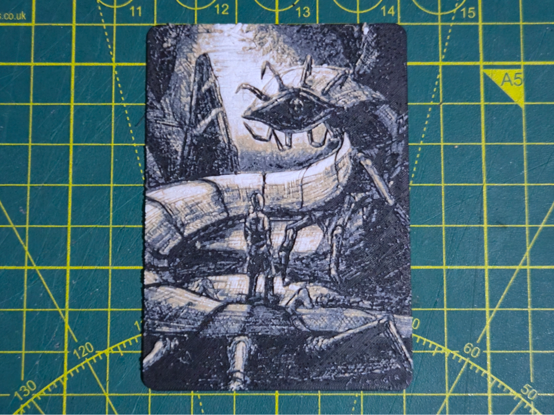 MTG Commander Deck Box Koh Avatar Inlay Hueforge