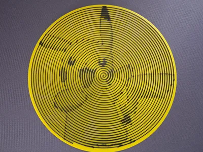 Pikachu Spiral Illusion–Magic Reveal 3D Print