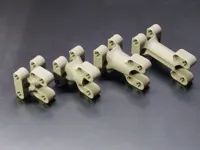 Straight, lengths 3, 4, 5, 6L, 0° Caster, 0.16mm