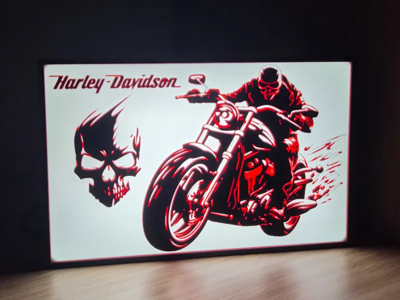Harley-Davidson Lichtbox v3
