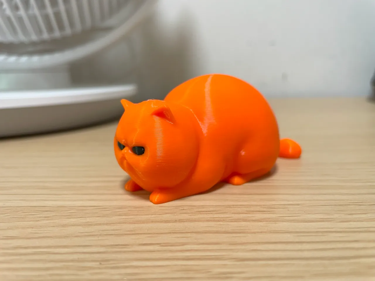 Angry Little Fat Cat view 4
