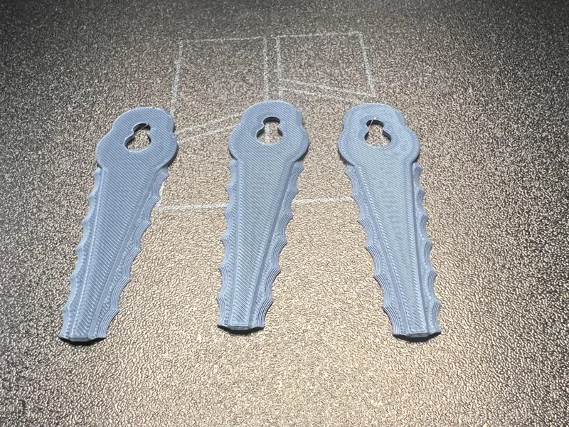 Garden IART 2518-3,0 Ersatzmesser mit Gezackt