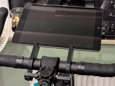 Bike tablet holder