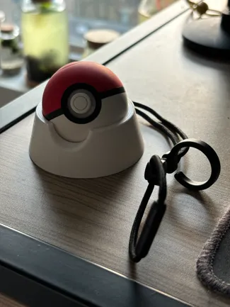 Pokeball ball plus stand 