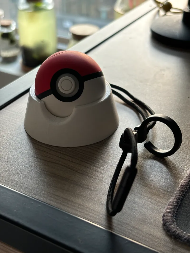 Pokeball ball plus stand 