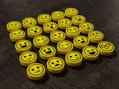 Emoji Mechanical Keycaps 25pcs