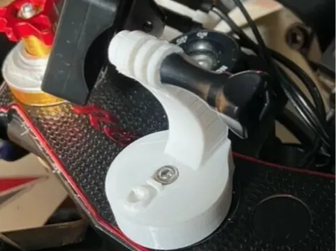 Support type gopro pour yamaha r6 2006/2016