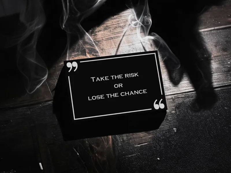 Empower Card - Take the risk or lose the chance