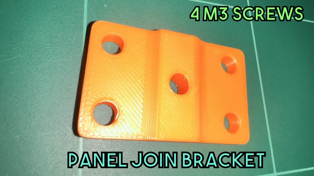 Panel join Bracket - Free 3D Print Model - MakerWorld