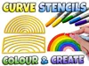 0.28mm layer, Curve Stencils (Under 30mins & 31g)