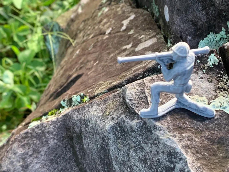 Plastic Toy Soldier, Bazooka Army Man