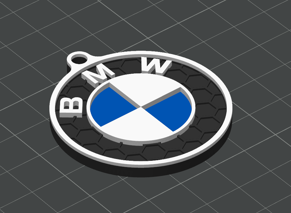 Miniatura 3 do modelo 3D BMW Keychain 