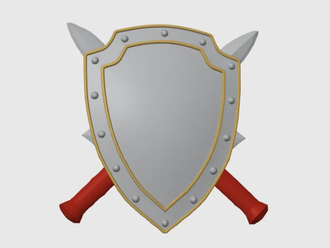 Escudo con Espadas