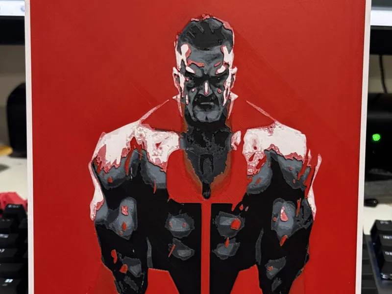 Omni-Man Negative Space
