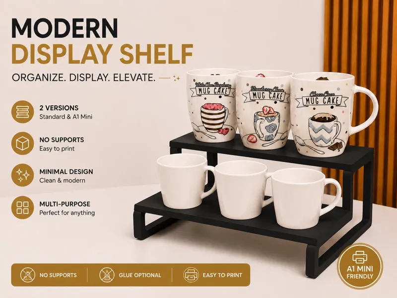 Modern Display Shelf