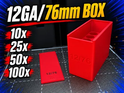 12GA 76mm Shotgun Ammo Boxes
