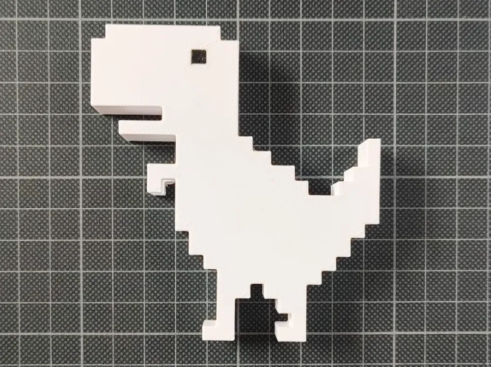 Chrome dino by Georgy worgy MakerWorld: Download Free 3D Models