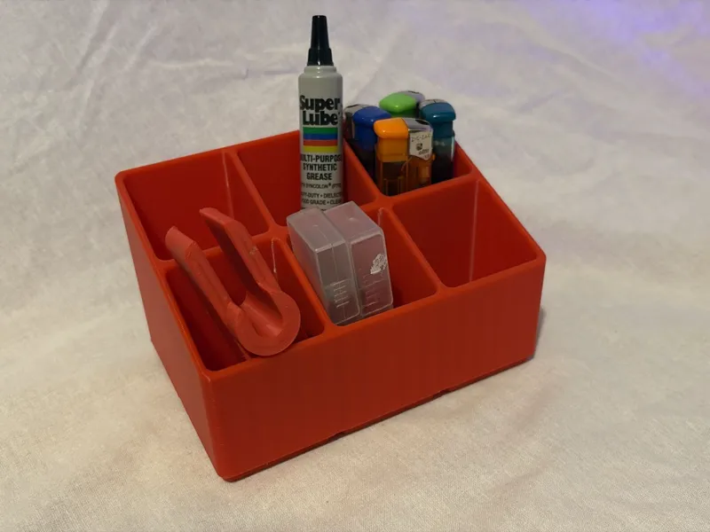 Gridfinity 2x3 Slanted Storage Rack