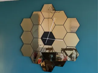 James Webb Inspired Wall Clock