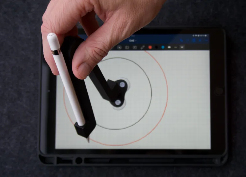 iPad bow compass