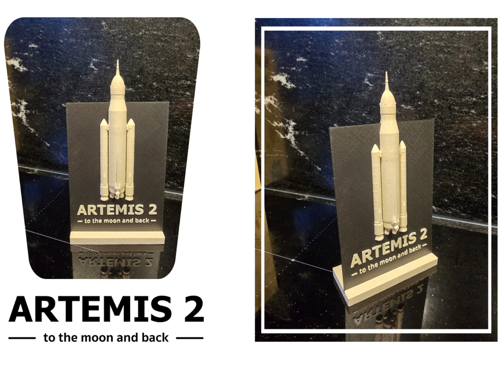 Artemis 2 - Tribute Display