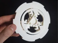0.2mm layer, 2 walls, 20% infill all in one