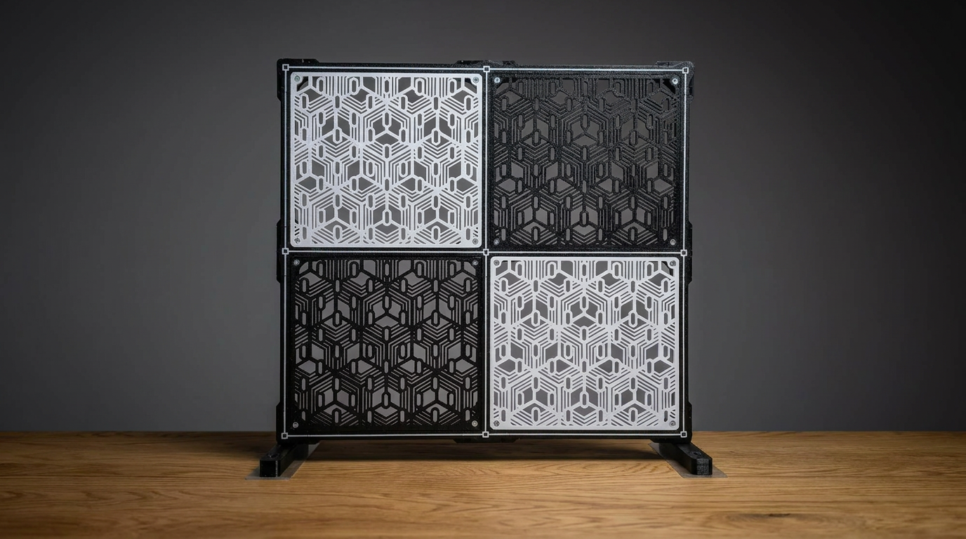 Skådis Kumiko Tile – Lightweight Strength Edition - Free 3D Print
