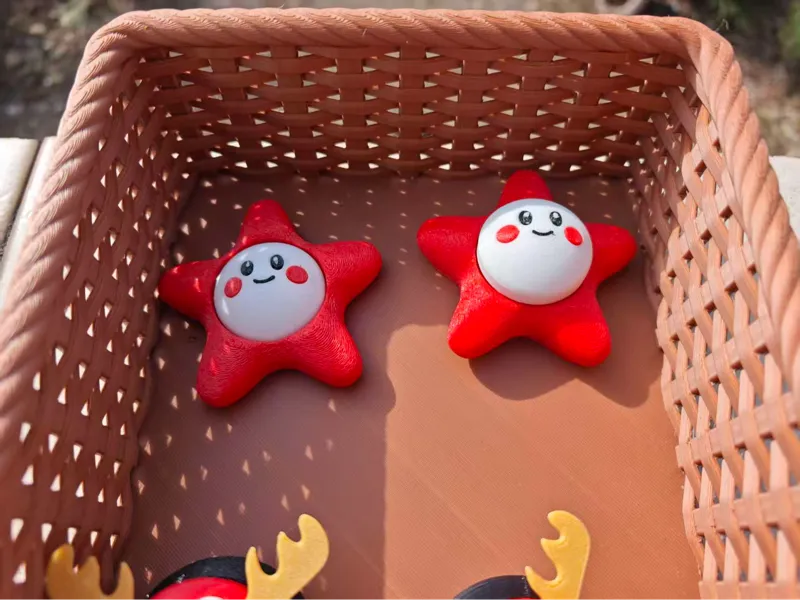 星团子——按键冰箱贴挂件