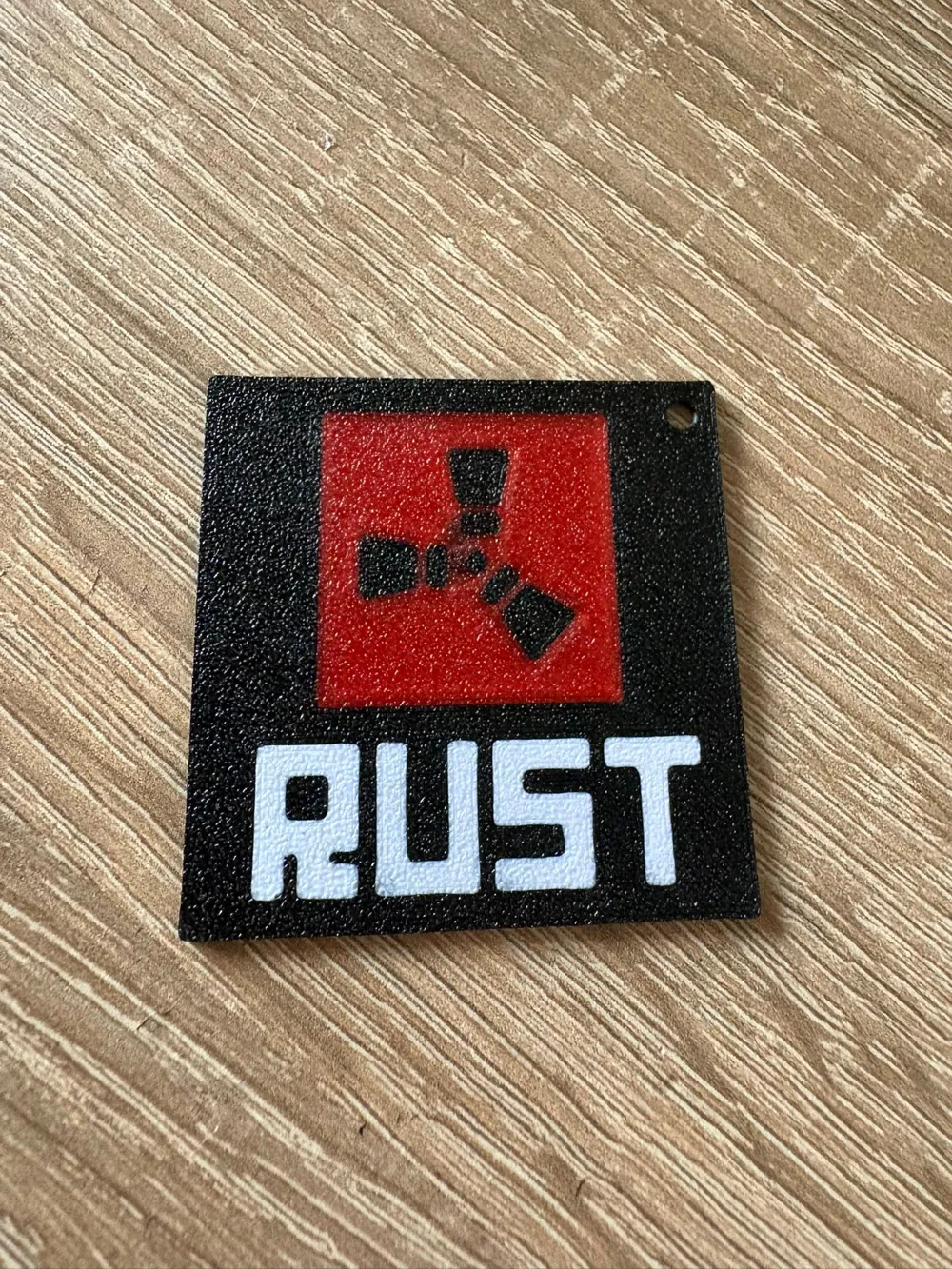 keychain RUST - Free 3D Print Model - MakerWorld