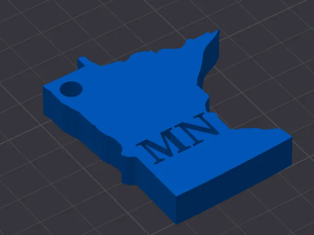 Minnesota Keychain