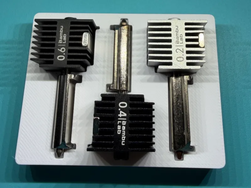 A1 & A1 Mini 3x Hotend Storage Tray