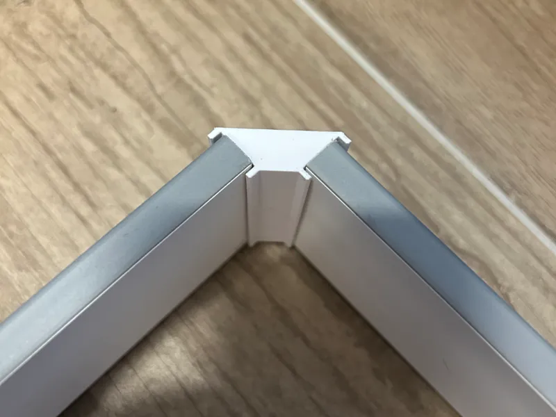 Ikea Metod Eck & Stoßverbinder für Fußleisten 80mm