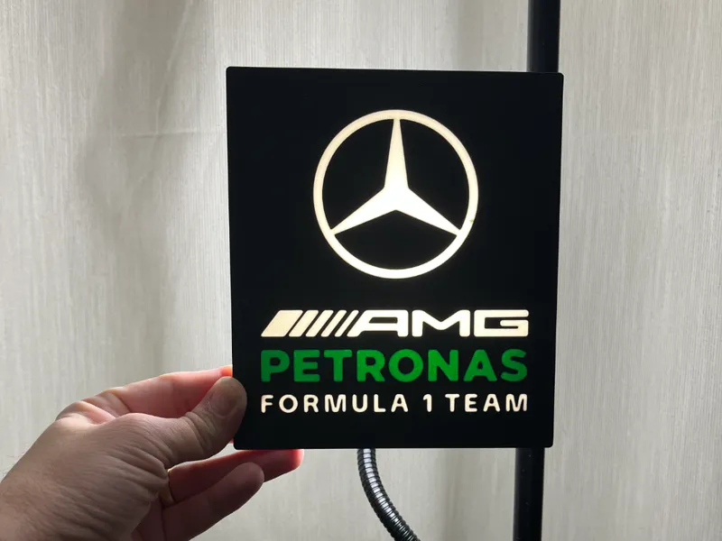 Lightbox F1 – Design Modular (Edição Mercedes)