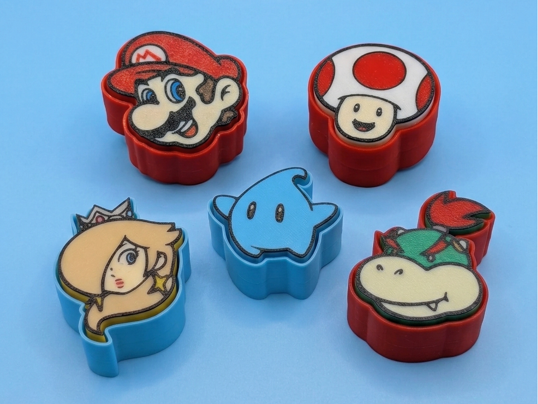 Super Mario Galaxy - Characters - Fidget Clickers