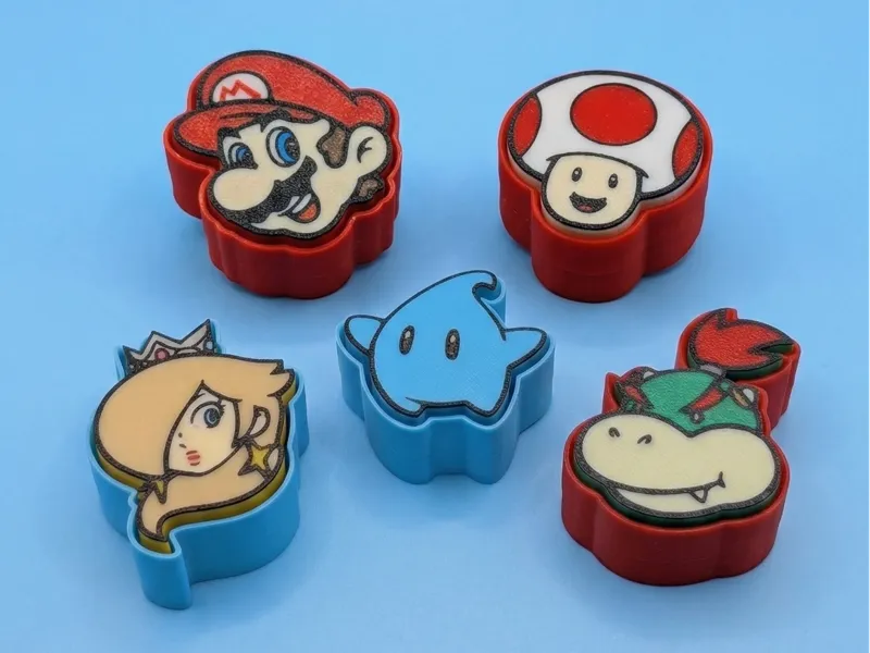 Super Mario Galaxy - Characters - Fidget Clickers