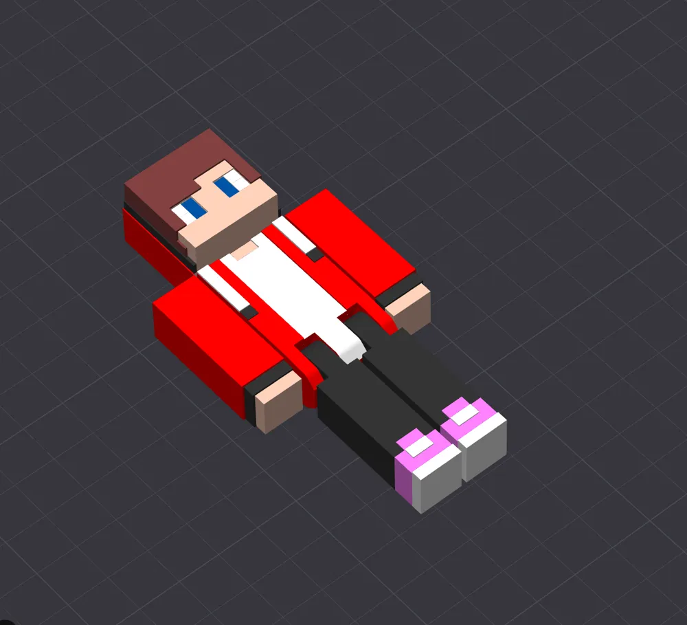 Minecraft JJ - Free 3D Print Model - MakerWorld