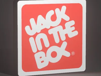 Jack in The Box Old Sign Lightbox