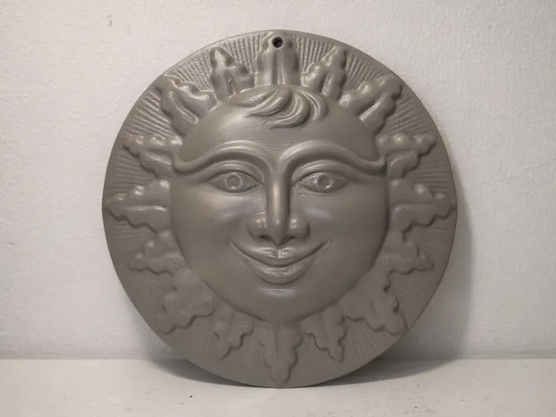 Sole decorativo parete 3D