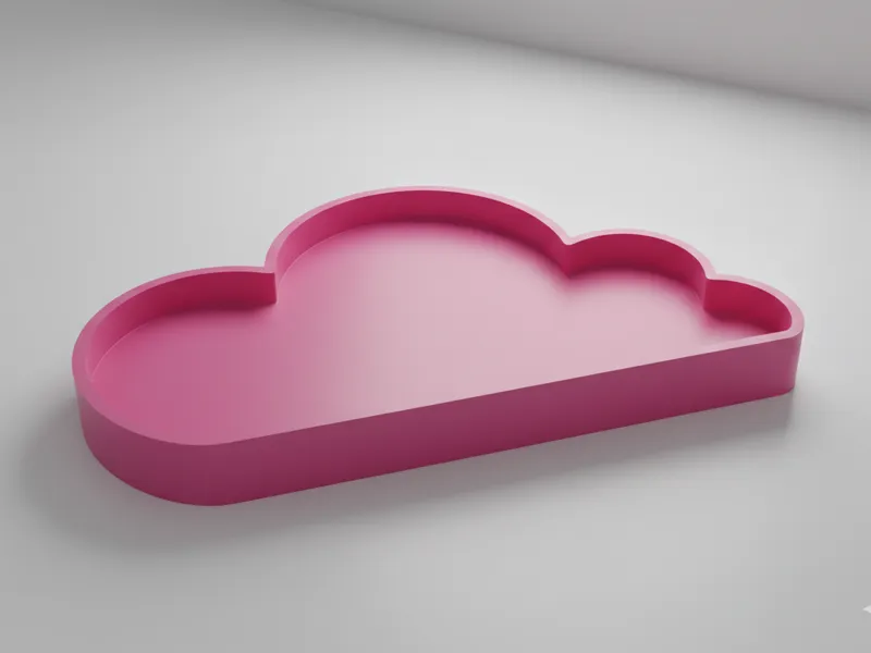 Cloud Tray – Cute Organizer