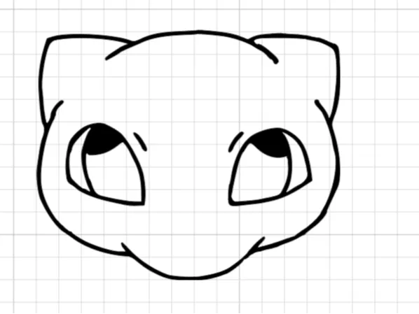 mew cookie cutter 85mm