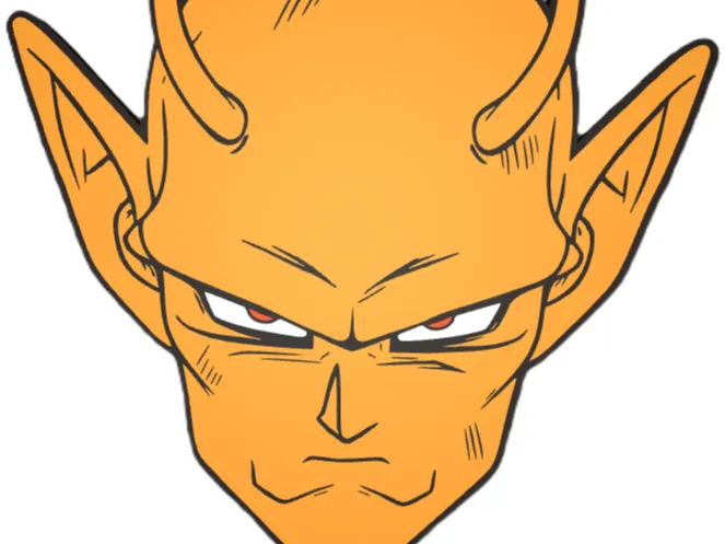 Orange Piccolo Giant Head!