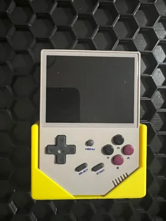 Hexagon wall mount for the Anbernic RG35XX Handheld Gaming Console