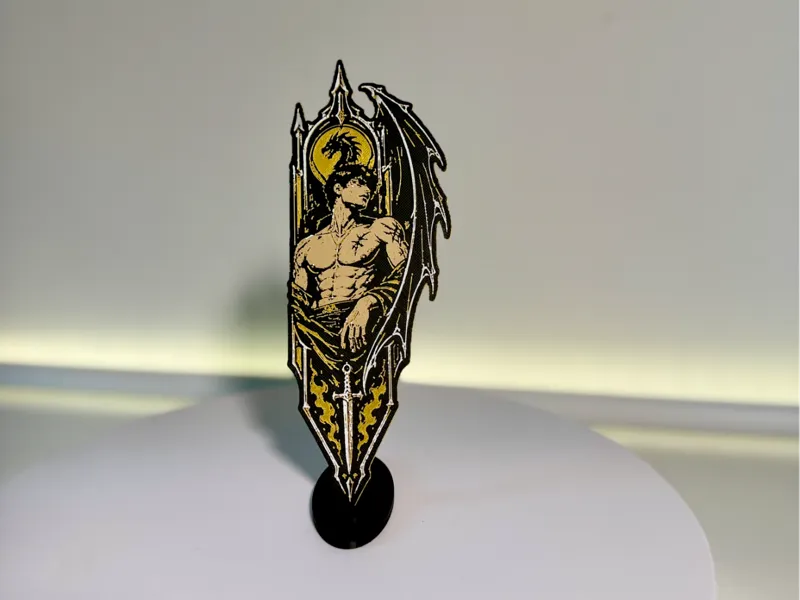 Bookmark Fourth Wing dark romance fantasy