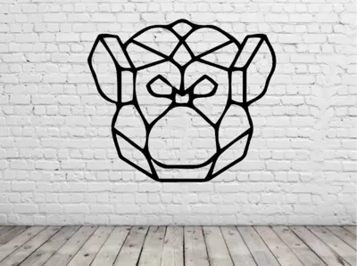 animal geometri co decoracion pared v15