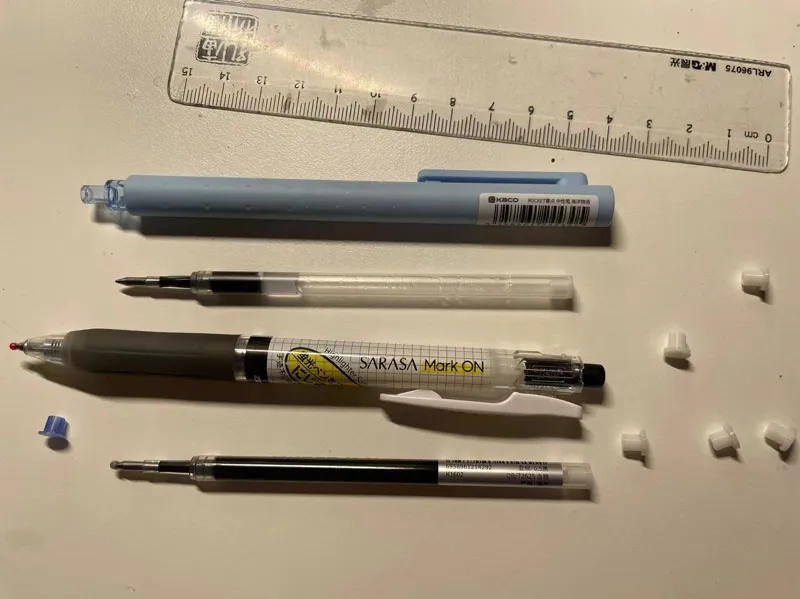 国产笔芯1mm延长器——适配斑马笔杆