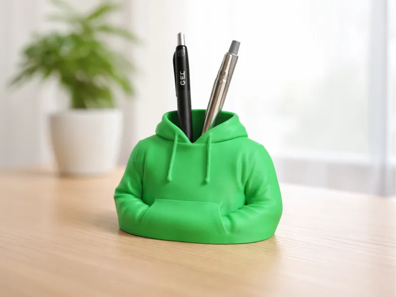 Hoodie Pen Holder – Desk Organizer