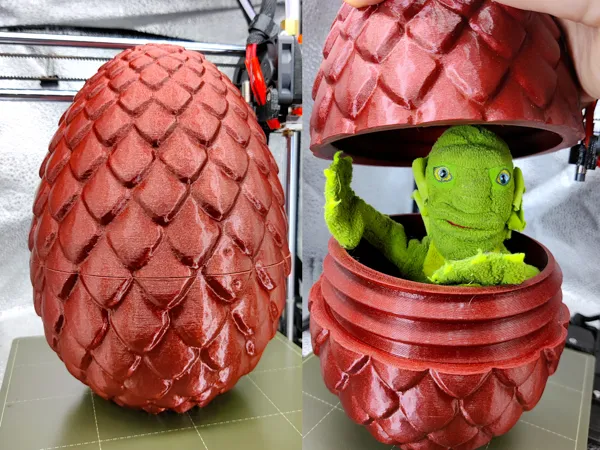 Œuf de dragon XXL à visser